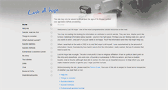 Desktop Screenshot of lostallhope.com